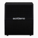 Soldano 2x12" Vertical Slant Classic Cabinet- Black