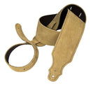 Franklin 2.5" Suede/Buck Backing - Honey