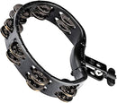 Meinl Percussion Headliner Series Mountable ABS Tambourine, Black, Stainless Steel Jingles