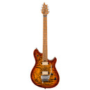 EVH Wolfgang Special QM - Baked Maple Fingerboard, Tiger Eye Glow