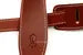 Levy's 2 1/2" Wide Walnut Veg-tan Leather Guitar Strap.