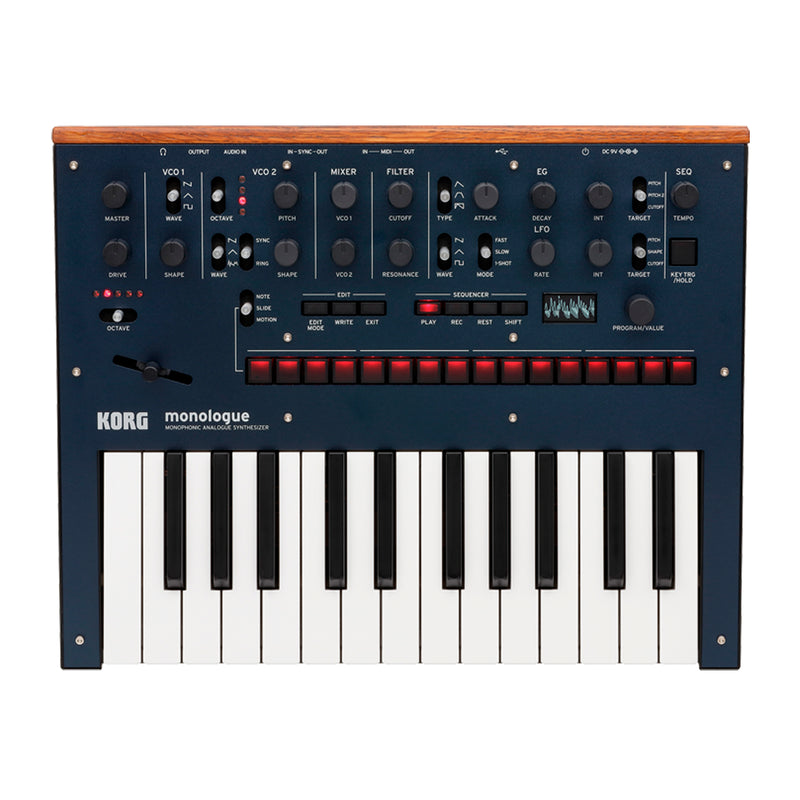 KORG monologue Monophonic Analogue Synthesizer - Dark Blue