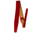 Perri's 2.5" Africa Collection Guitar Strap - Cherry Red