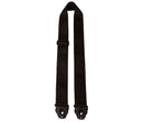 Perri's Black Nylon Guitar Strap with Lock Ends - NWSPL-7157