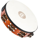 Meinl Headliner Tambourine Double Row Traditional Goat Skin Steel Jingles