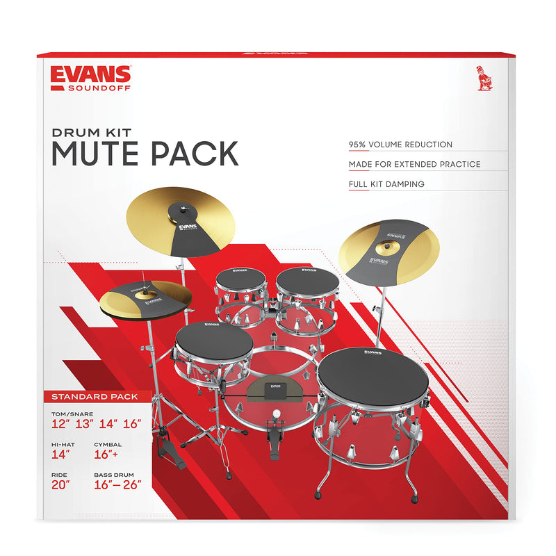 Evans SoundOff Standard Drum Mute Box Set