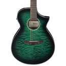 Ibanez AEWC16QA - Transparent Emerald Burst