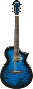 Ibanez AEWC16QA - Transparent Blue Sunburst