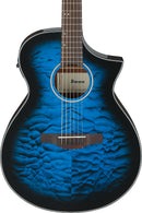 Ibanez AEWC16QA - Transparent Blue Sunburst