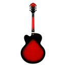 Ibanez Artcore AF75 - Transparent Red Sunburst