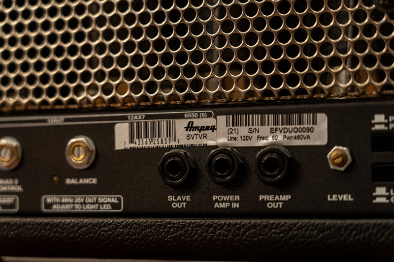 Ampeg SVT-VR Classic Series 300-Watt Bass Amp Head