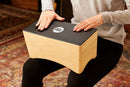 Meinl Percussion Bongo Cajon, Natural / Ebony Black