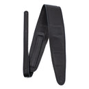 Perri's Black Padded Leather Guitar Strap - BM35PD-7133