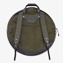 Tackle Canvas Cymbal Bag - Forest Green w/ Brown Trim - 24"
