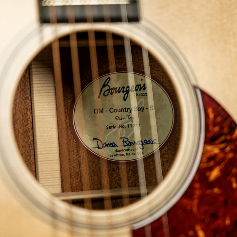 Bourgeois Professional Series Country Boy OM - Satin