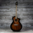 Breedlove Wildwood Pro Concert Suede CE African Mahogany-African Mahogany (DEMO)