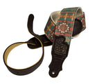 Franklin 2" Turquoise Old Aztec Graphic/Natural Cotton Web/Chocolate Ends