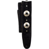 Perri's 2.5" Suede Guitar Strap with Conchos - Black