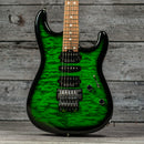 Charvel MJ San Dimas Style 1 HSH - Transparent Green Burst