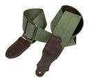 Franklin 2" Distressed Canvas Glove Leather End Olive/Chocolate