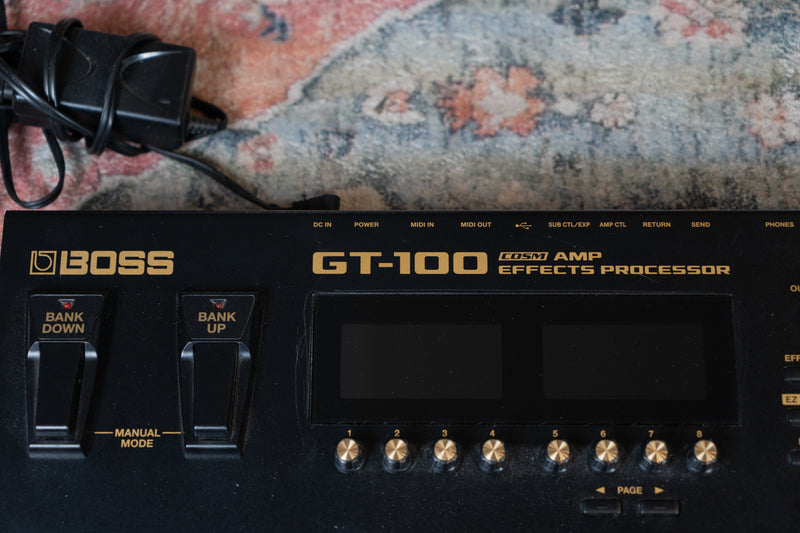 Boss GT-100 Amp Effects Processor