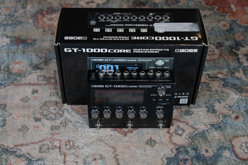  Boss GT-1000CORE Guitar Effects Processor Bundle with