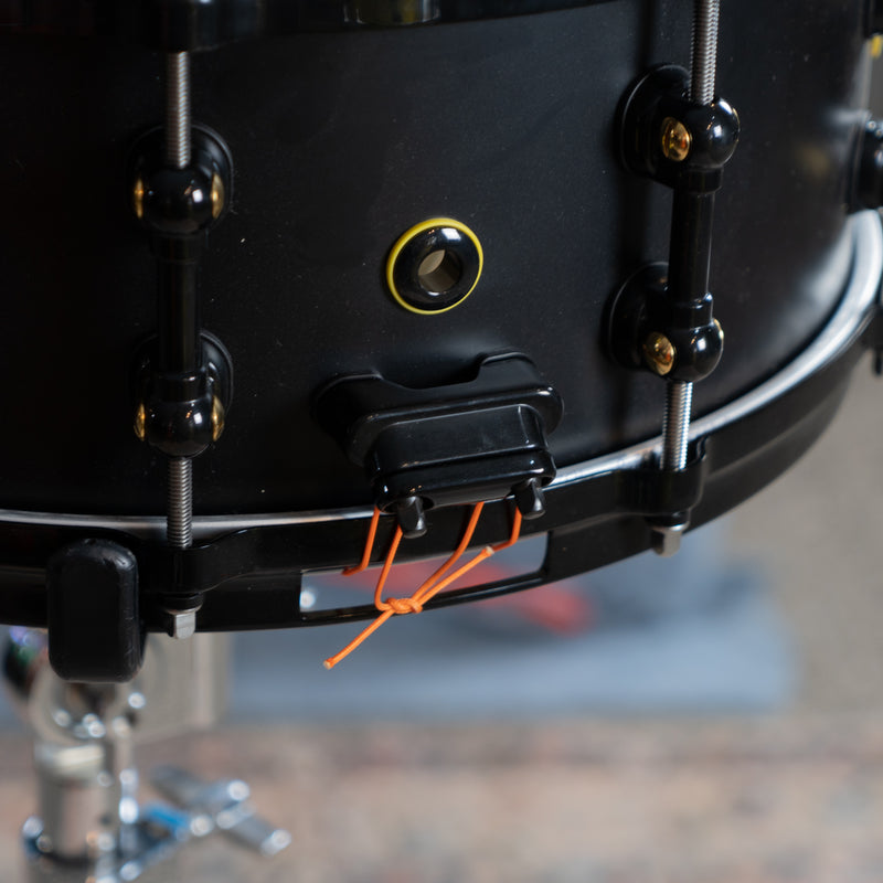 Pearl Matt Halpern Signature Black Brass Snare - 14x6"