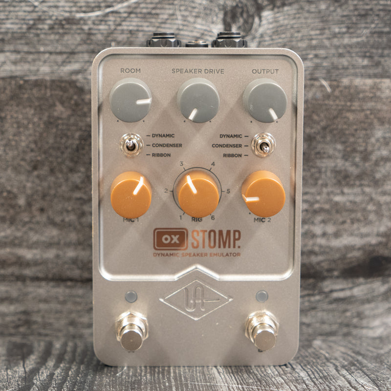 Universal Audio OX Stomp Dynamic Speaker Emulator Pedal