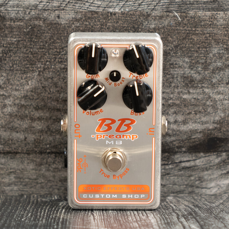 【30％OFF】 Xotic BBP-MB Custom Shop BB Preamp w/ Mid Boost ギター