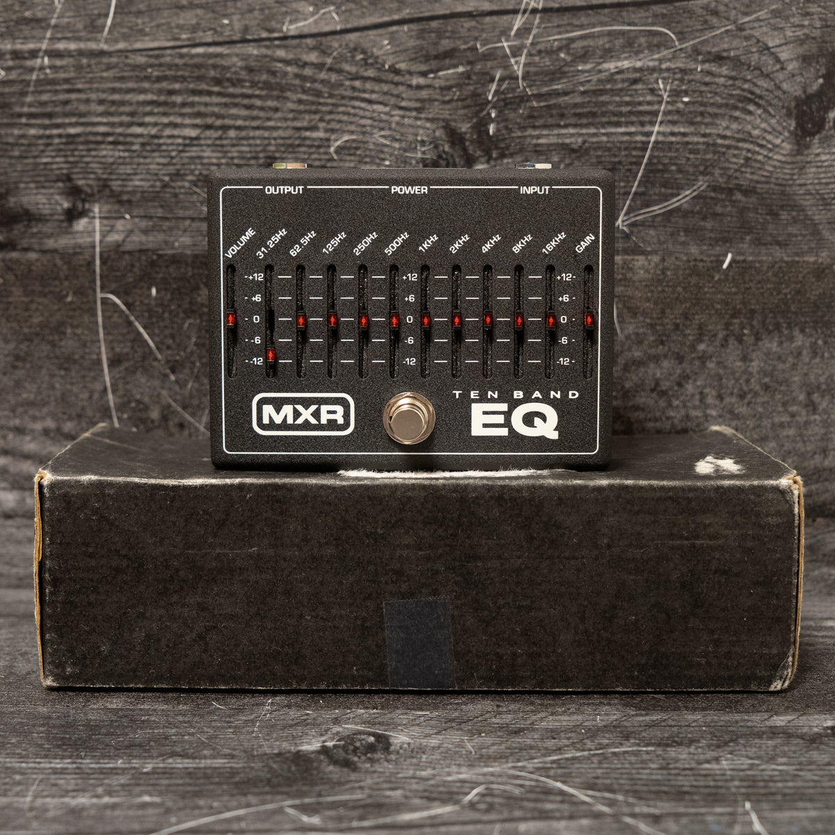 MXR ten band eq 箱あり UNBOXING The MXR Ten Band EQ Pedal - YouTube