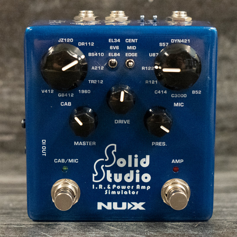 NuX Solid Studio IR and Power Amp Simulator