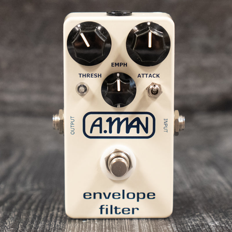 analog man block logo envelope filter pedal Analog.Man Block Logo Envelope Filter
