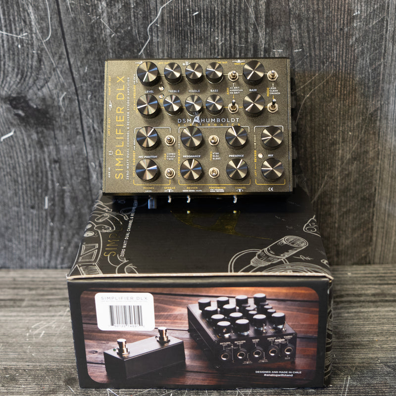 DSM & Humboldt Electronics Simplifier Deluxe Zero-Watt Stereo Guitar Preamp / CabSim / DI