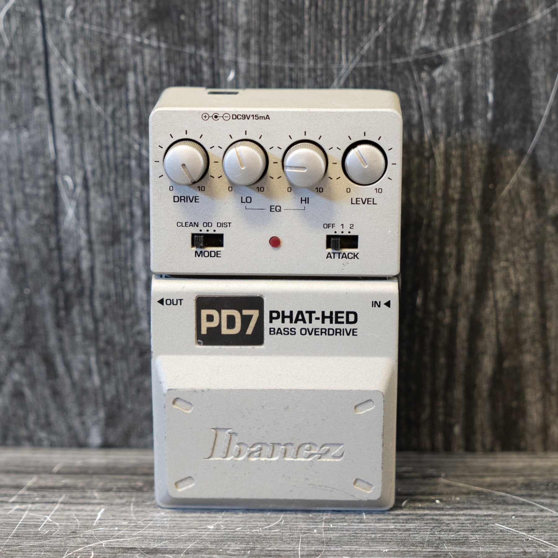 Ibanez PD7 Phat-Hed Bass Overdrive Ibanez PD7 Phat-Hed Bass Overdrive