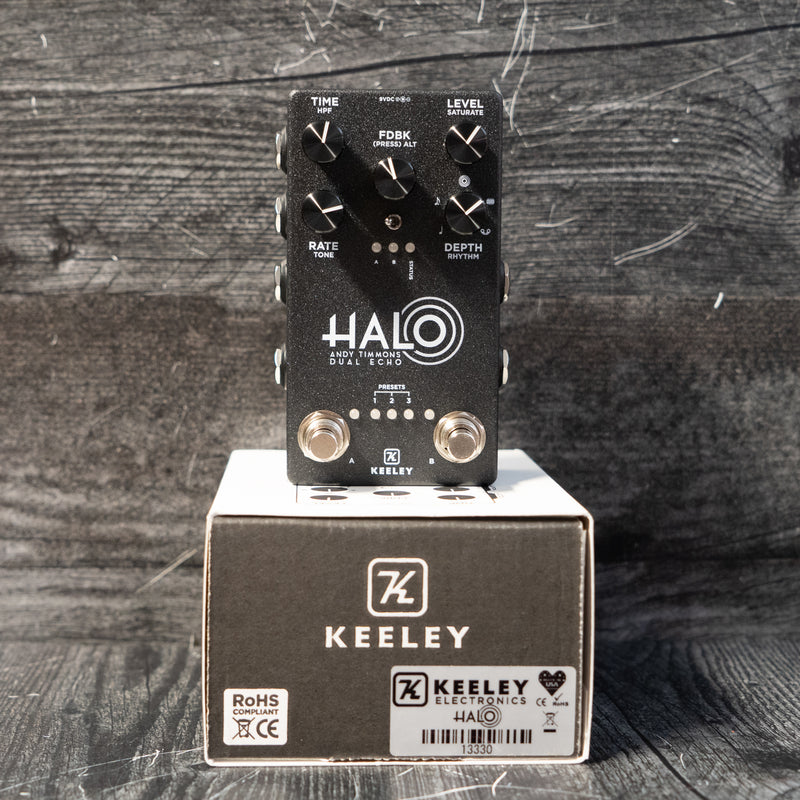 halo pedal Keeley Halo Andy Timmons Signature Dual Echo