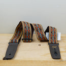 Lock-It Straps 2" Wide Deluxe Jacquard With Premium Lock-It Leather Ends
