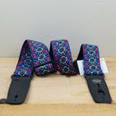 Lock-It Straps 2" Wide Deluxe Jacquard With Premium Lock-It Leather Ends - LIS-260