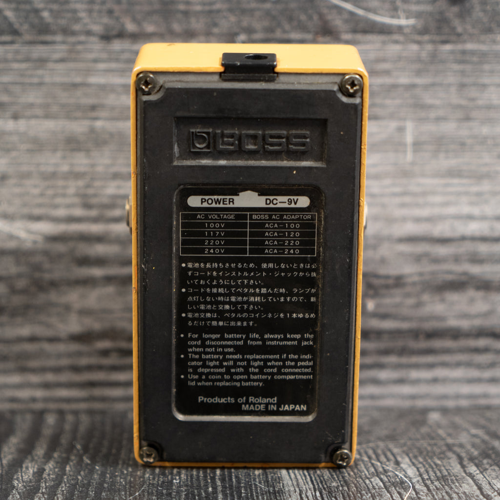 boss pedal voltage Boss TW-1 Touch Wah Pedal