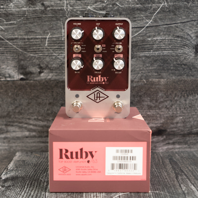 Universal Audio Ruby ’63 Top Boost Amplifier
