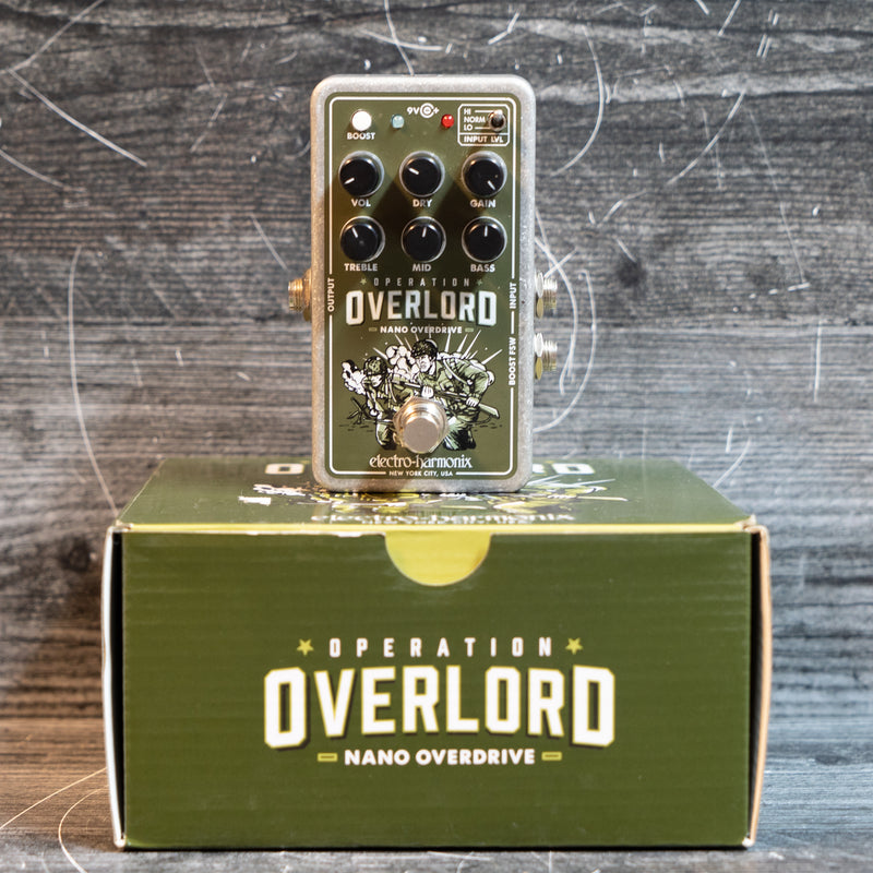 Electro-Harmonix Nano Operation Overlord Stereo Overdrive