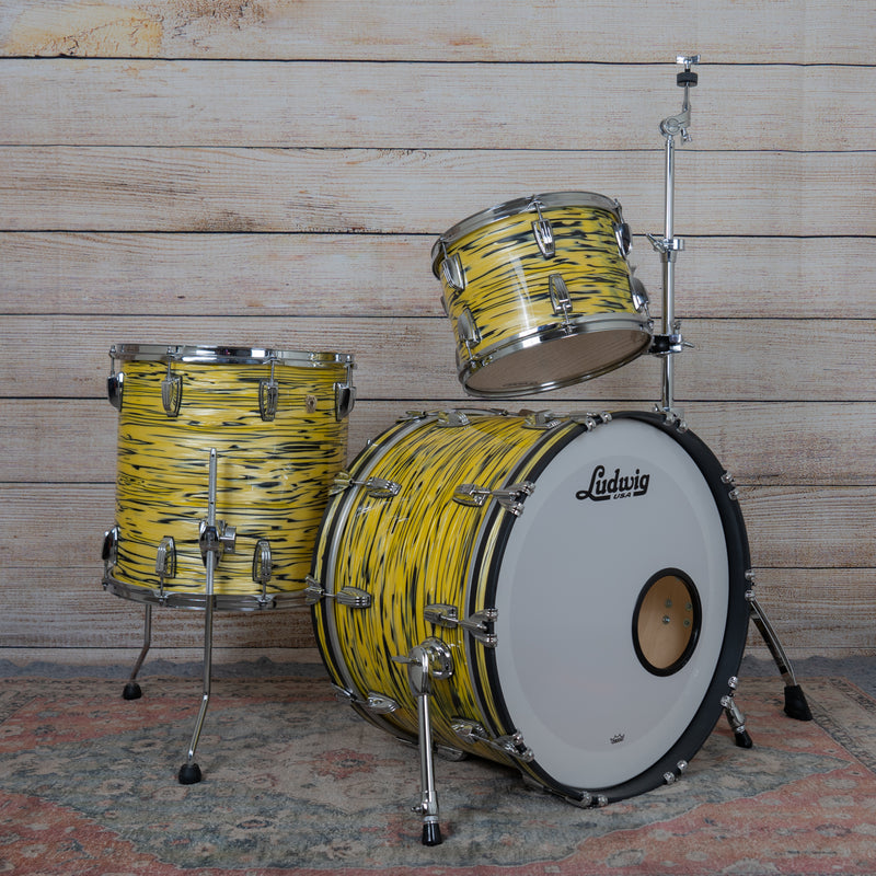 Ludwig Classic Maple 3pc Kit - Lemon Oyster