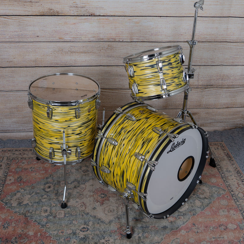 Ludwig Classic Maple 3pc Kit - Lemon Oyster