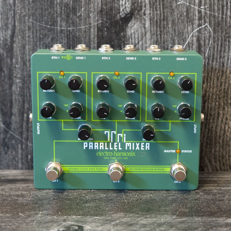 Electro-Harmonix Tri Parallel Mixer Effects Loop Mixer/Switcher