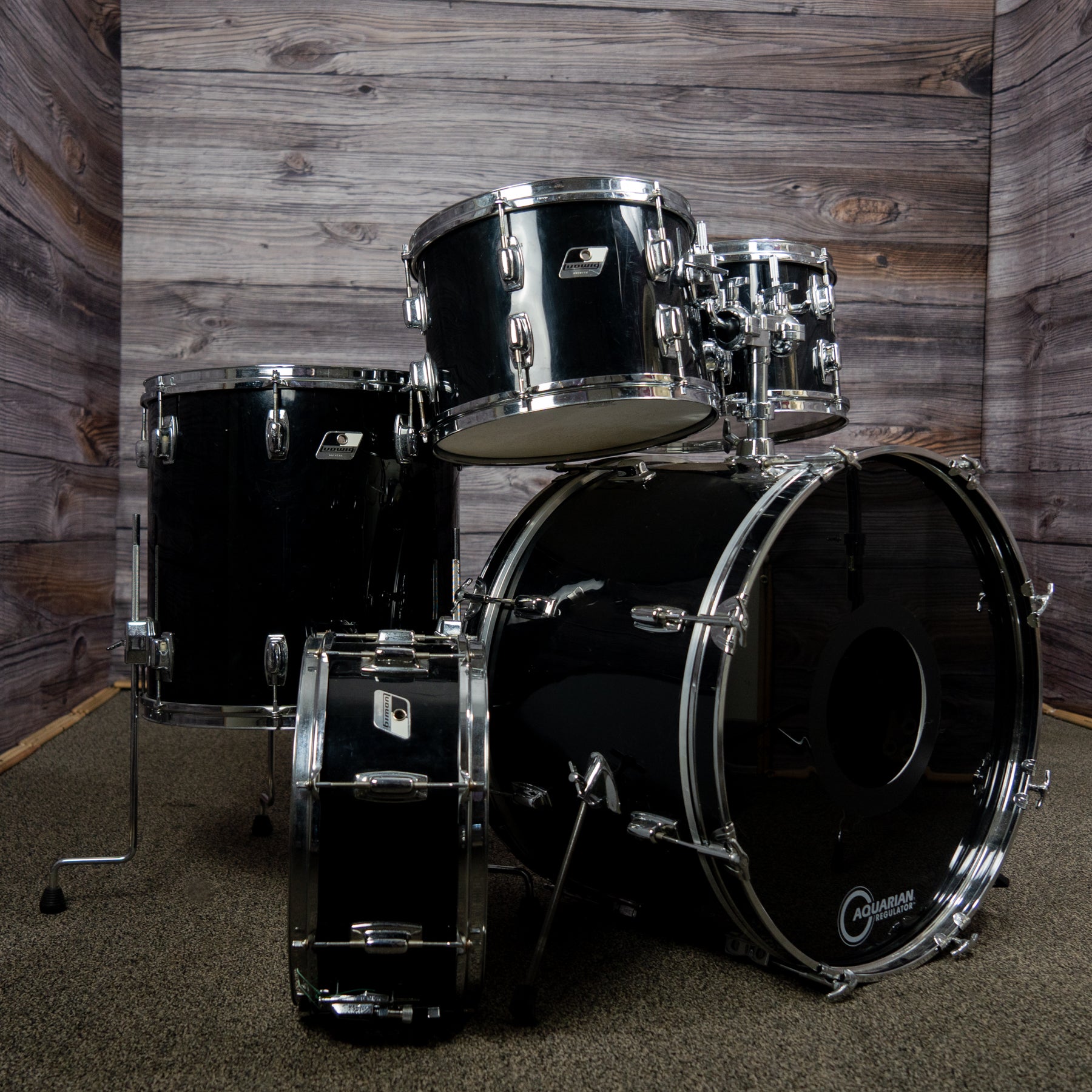 1980s Ludwig USA Rocker 5pc Kit (USED)