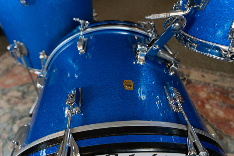 Ludwig 1960s 3pc Kit - Blue Sparkle
