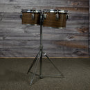 1970s Rogers "Big R" Concert Toms - 8" + 10" w/Stand