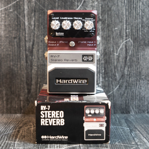 ギター DigiTech HardWire RV-7 Stereo Revervb DigiTech Hardwire Series RV-7 Reverb Guitar Effects Pedal