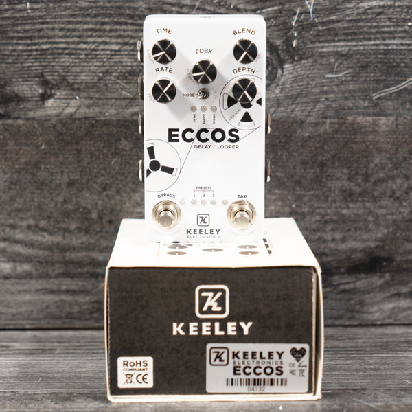 ECCOS Delay Looper - Keeley Electronics Guitar Effects Pedals