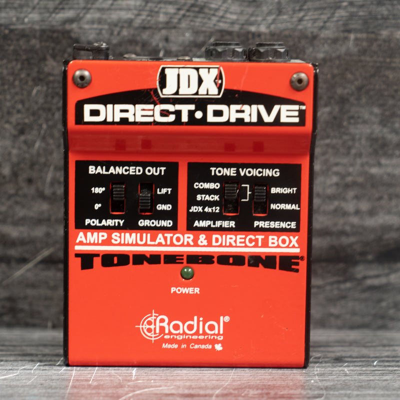 Radial JDX Direct-Drive Analog Amp Simulator