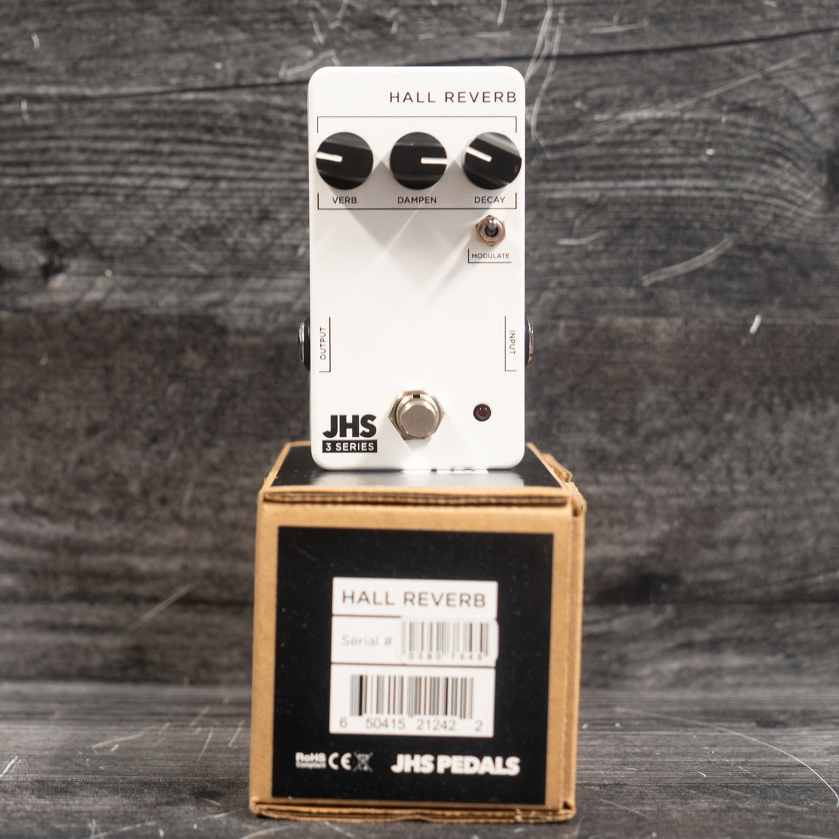jhs pedals 3 series hall reverb JHS 3 Series Hall Reverb